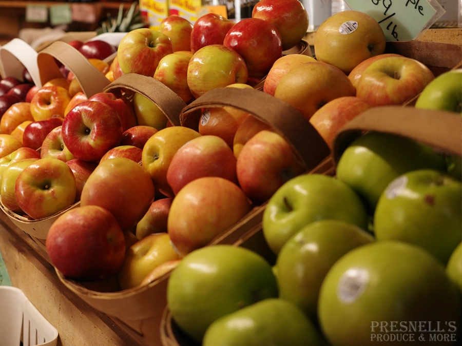 Apples from local orchards