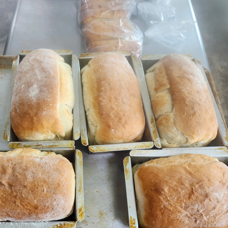bread from the bakery