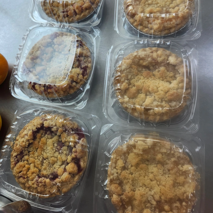 pies from the bakery